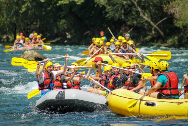 rafting